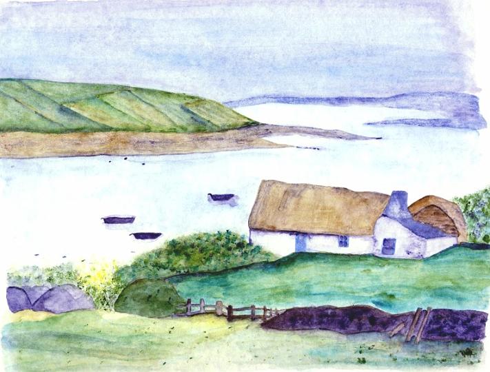 vue irlandaise calme 010199.JPG - Irlande